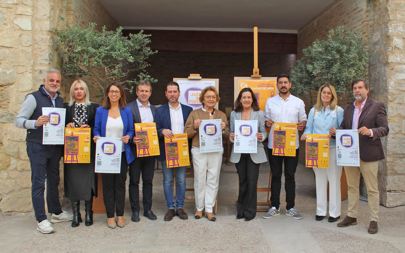 Presentación de la iniciativa 'Jaén se pinta'