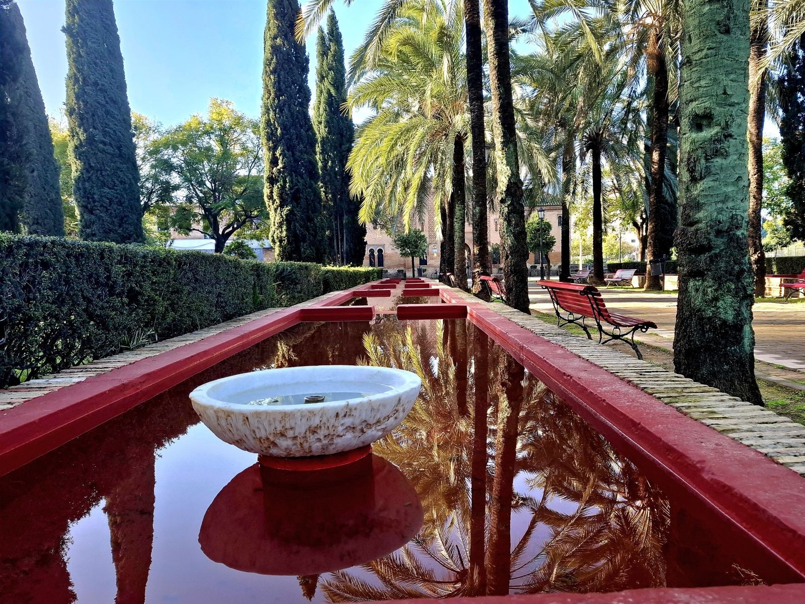 Los históricos Jardines de La Buhaira