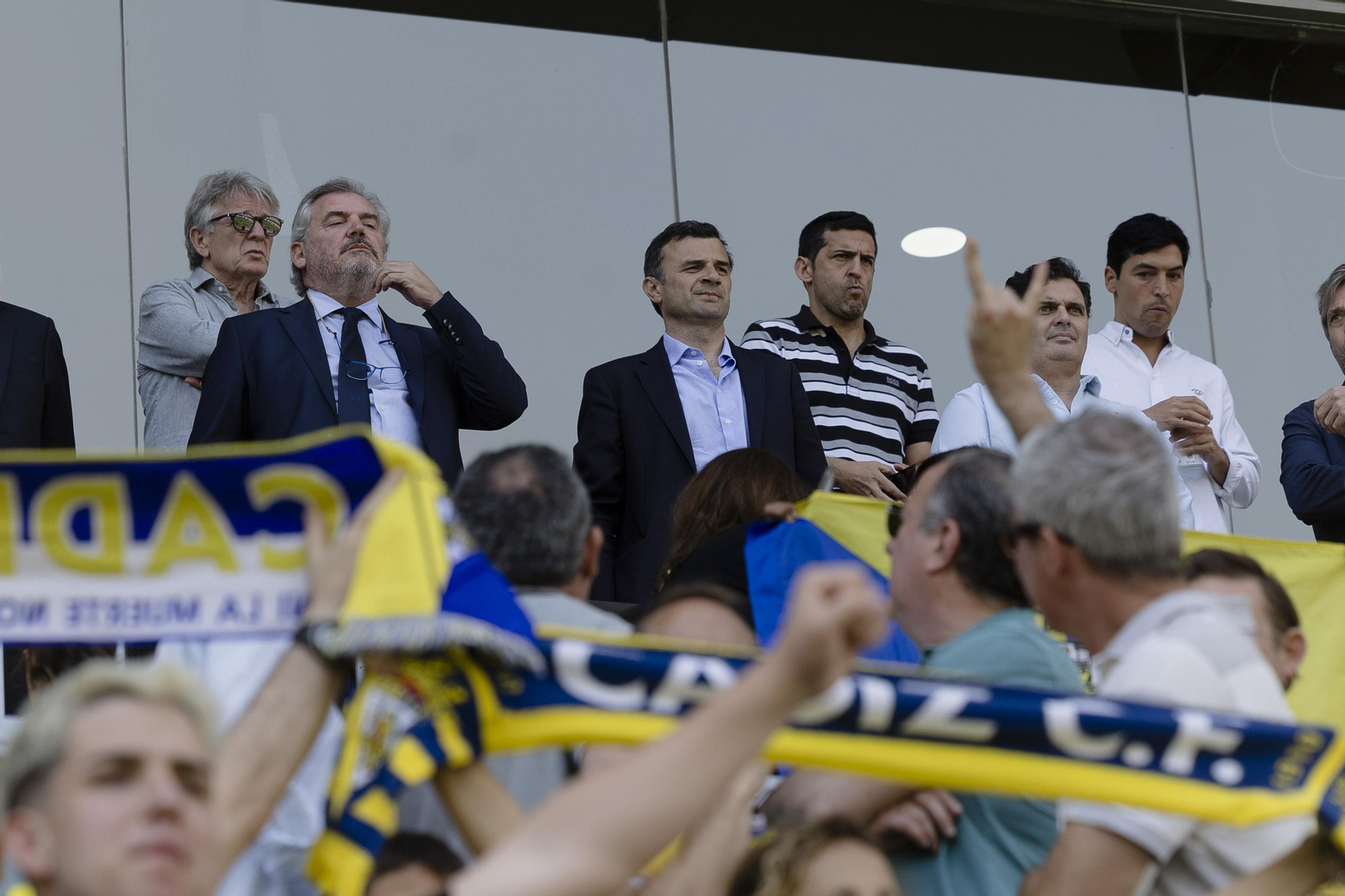 Las imágenes del partido entre el Cádiz C.F y el Getafe