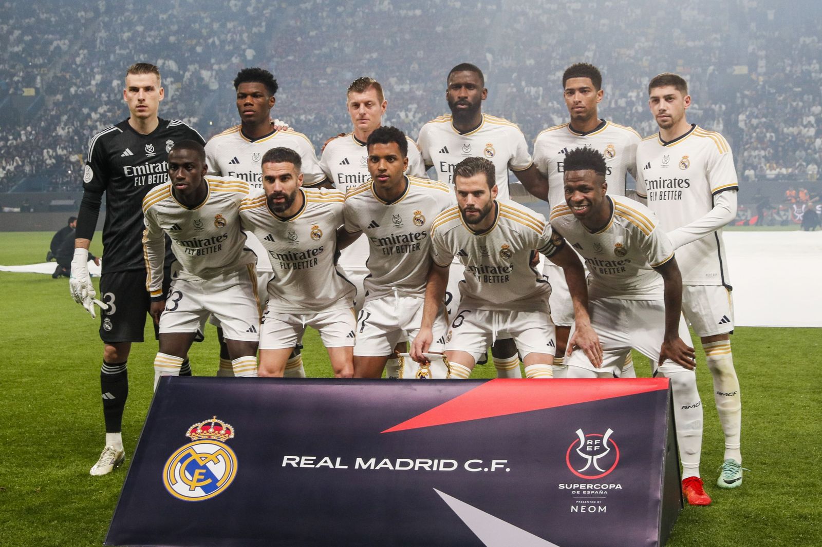 Las fotos del Real Madrid - Barcelona en la final de la Supercopa de España