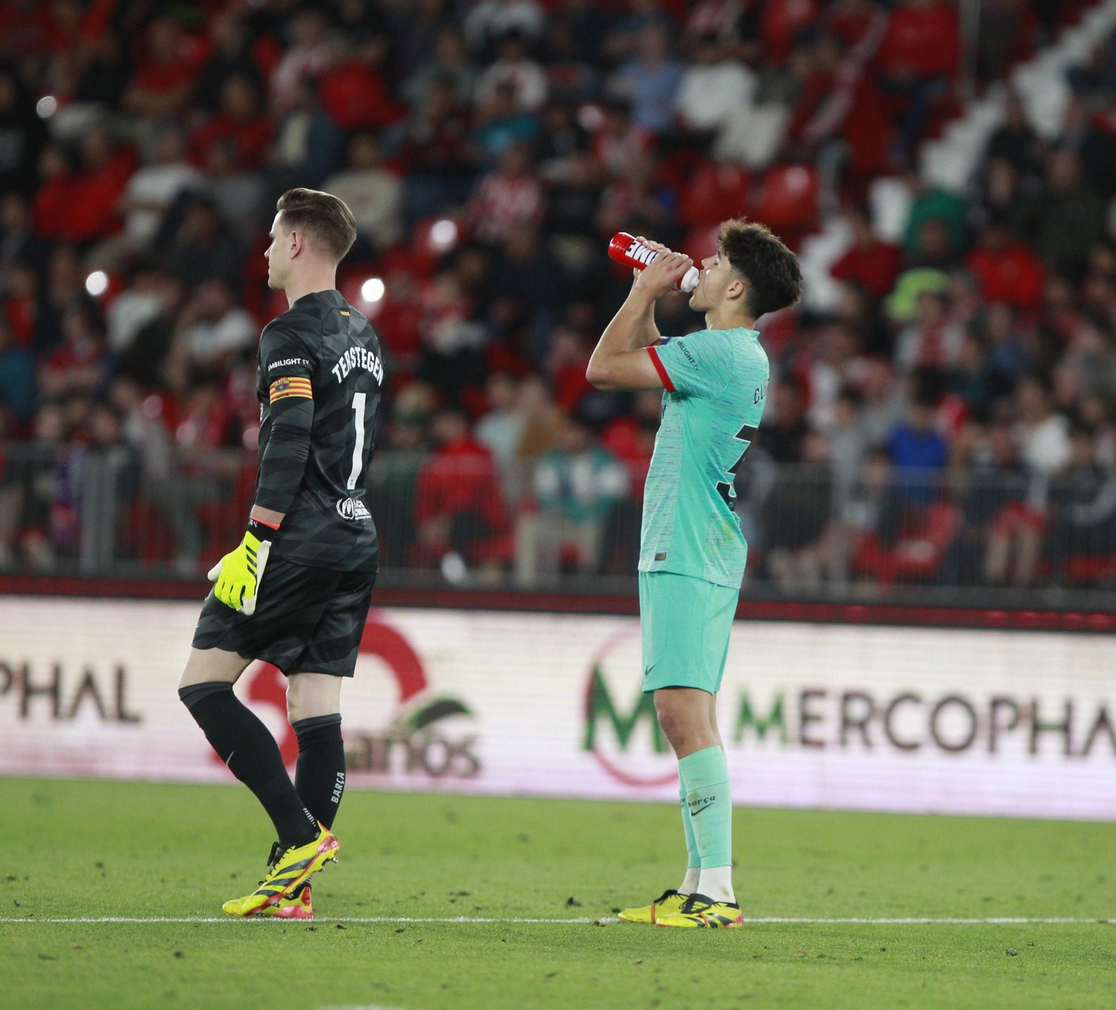 Las mejores imágenes del partido U.D. Almería-F.C. Barcelona