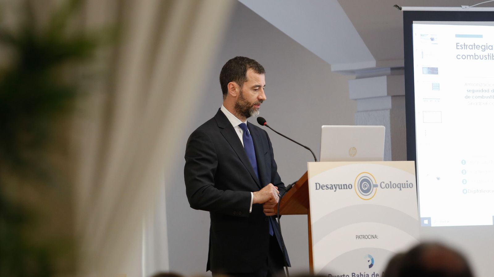 Fotos del Desayuno Coloquio de Europa Sur y el Propeller Club de Algeciras con Benito Núñez Quintanilla