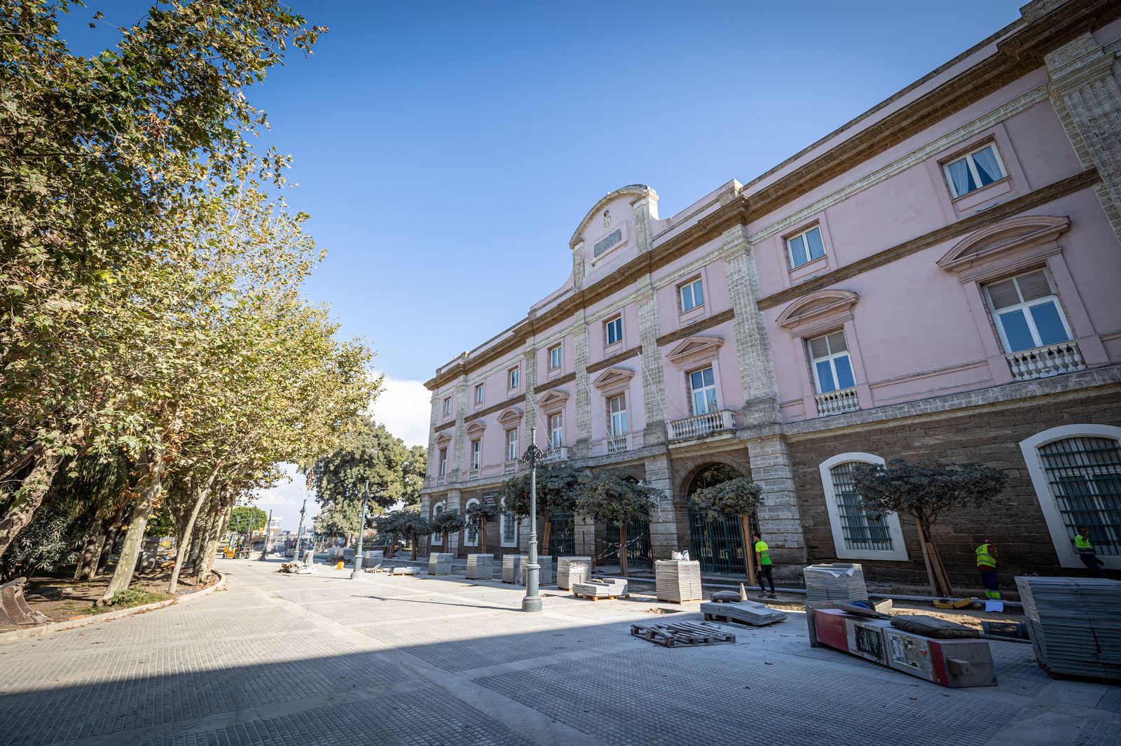 Así van las obras de la Plaza España