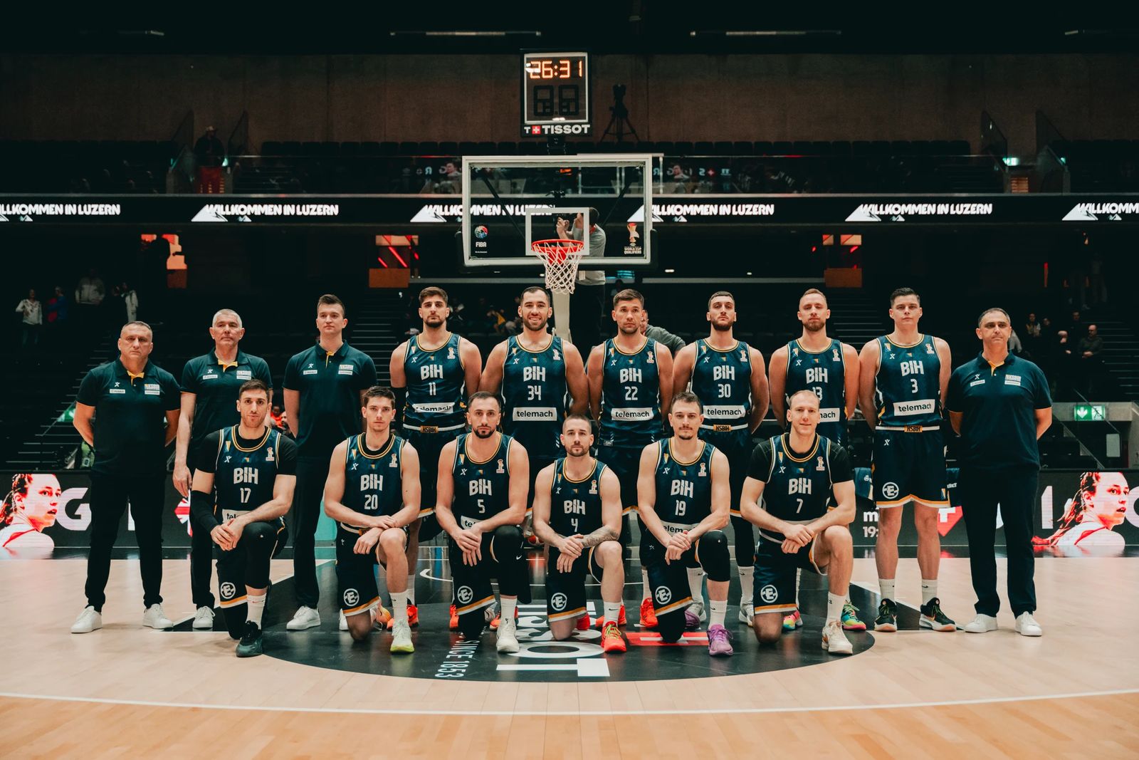 Emir Sulejmanovic cierra la ventana con Bosnia con 13 puntos y siete rebotes