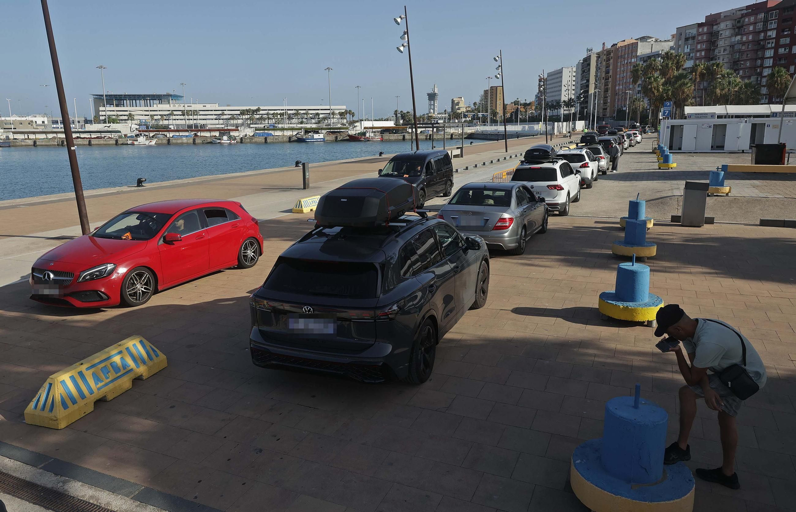 Fotos del primer sábado de agosto en la Operación Paso del Estrecho en Algeciras