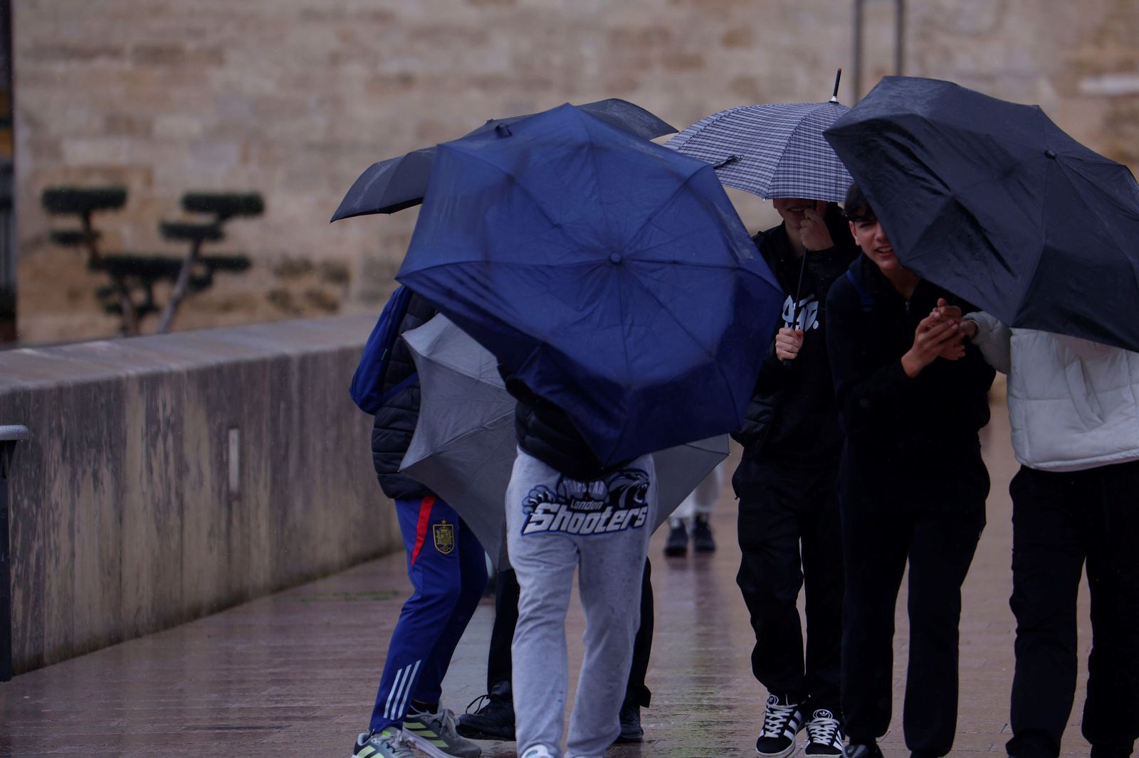 El paso de la borrasca Joseph por Córdoba