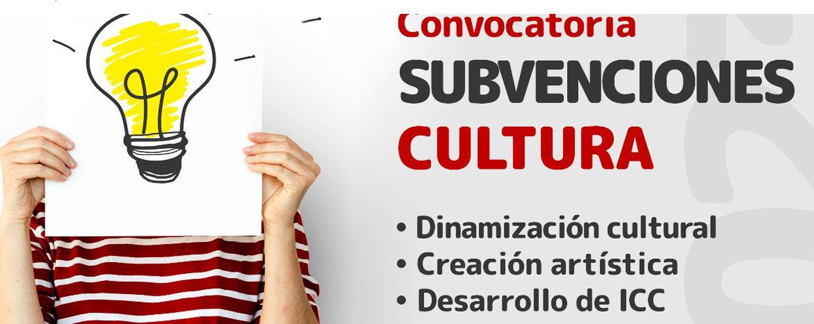 Imagen de la convocatoria.