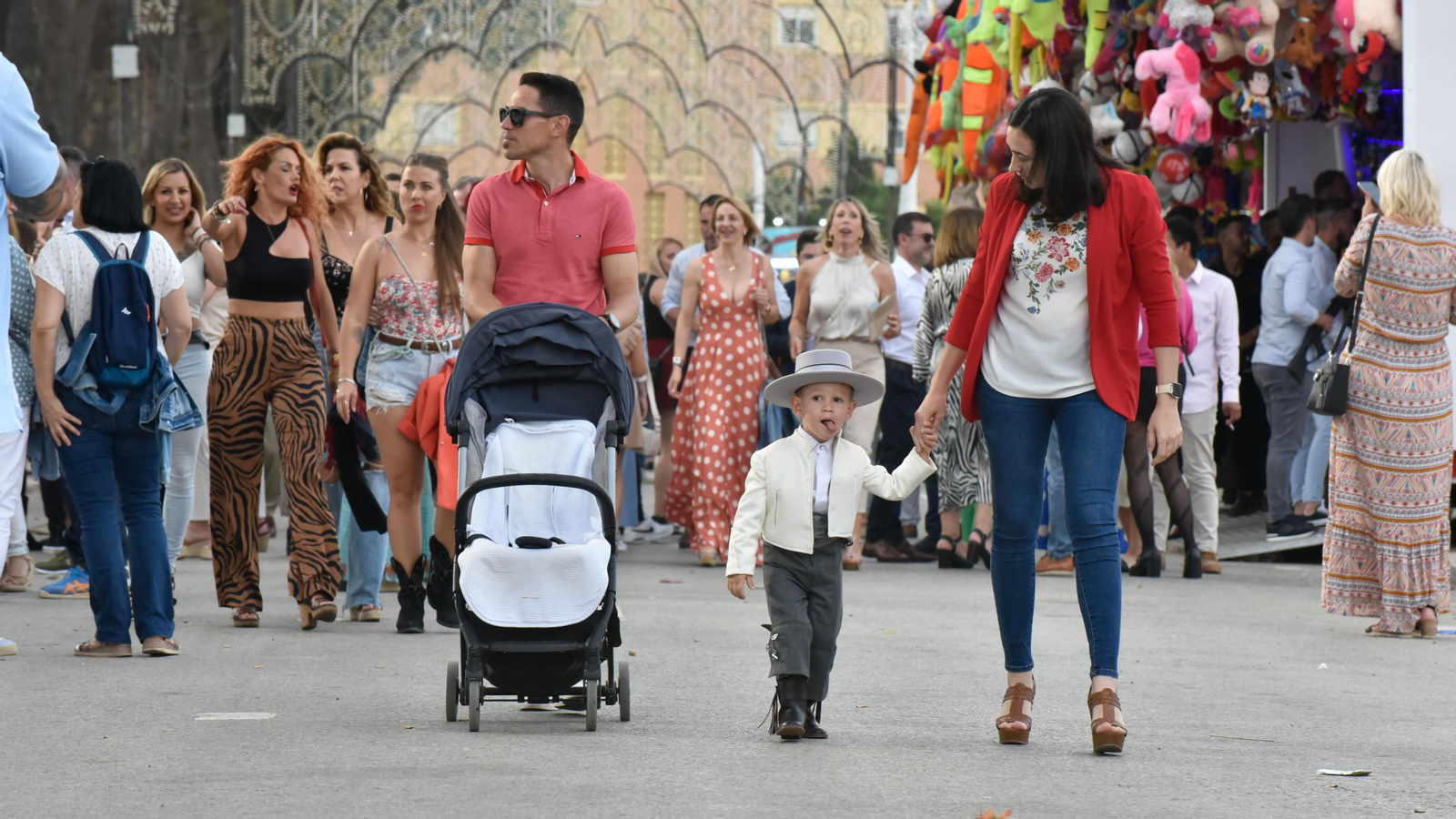 Fotos del viernes en la Feria de Los Barrios