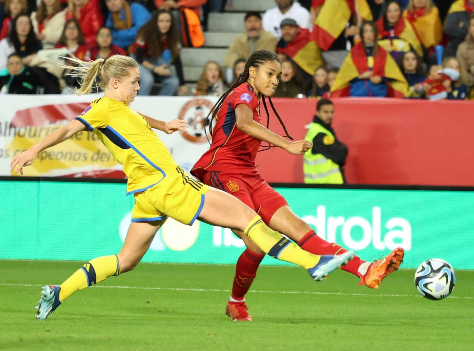 España - Suecia, en fotos