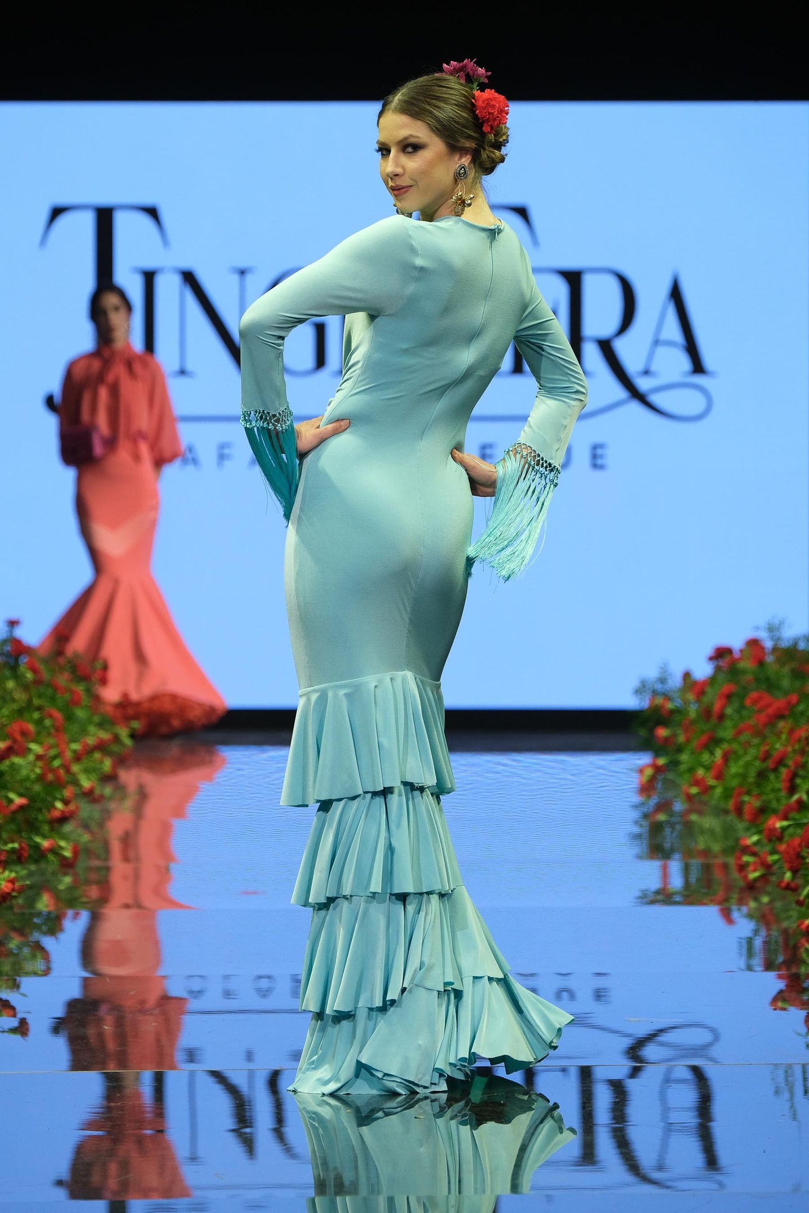 Desfile de Rafael Leveque en la Pasarela Flamenca Jerez Tío Pepe 2023