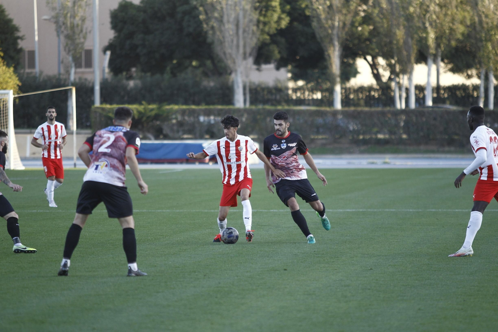 Exhibición del filial frente al Loja (4-0)