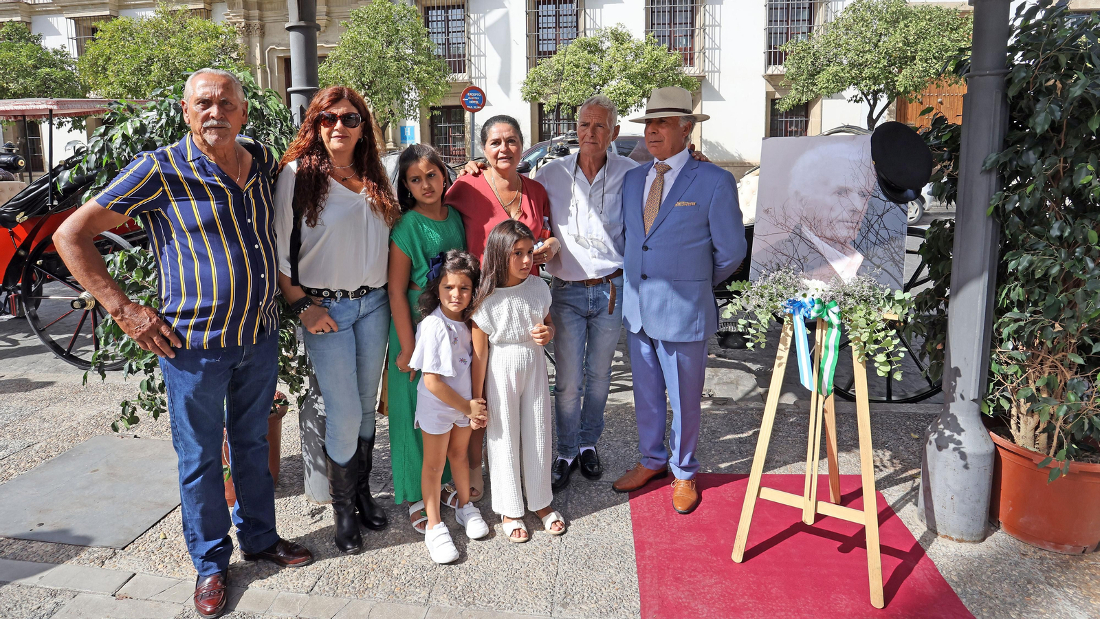Homenaje al cochero Benito Fernández en Jerez