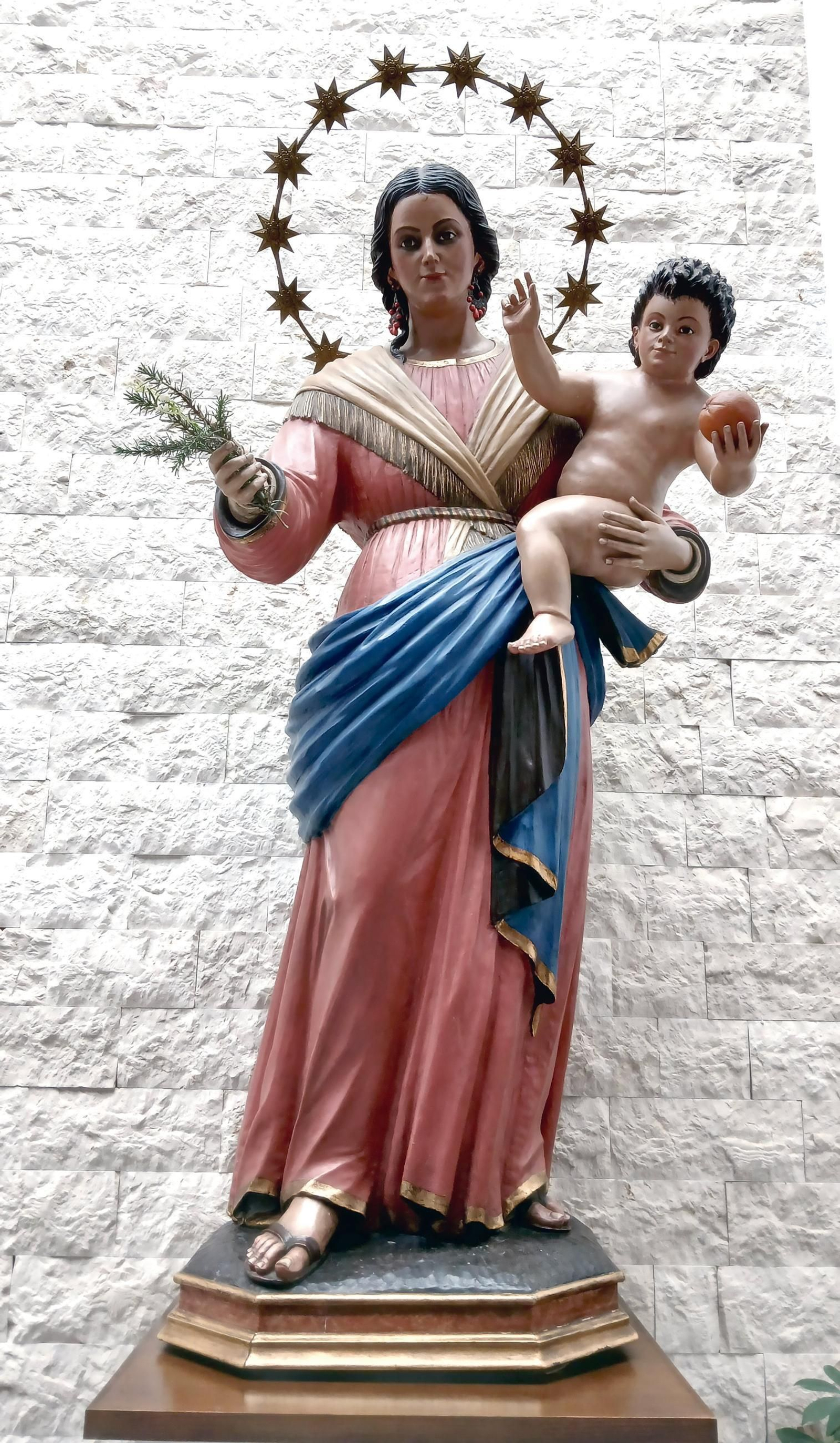 La Virgen de la Alboreá de la parroquia de San Pío X
