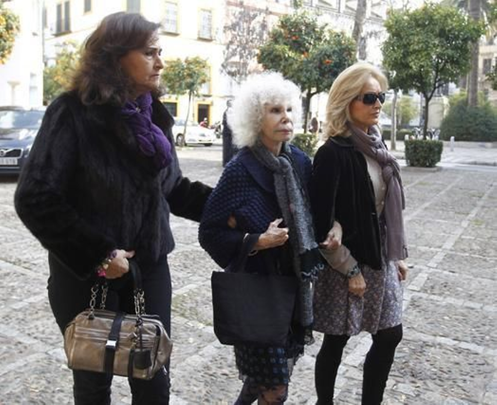 La duquesa de Alba junto Carmen Tello.

Foto: Antonio Pizarro