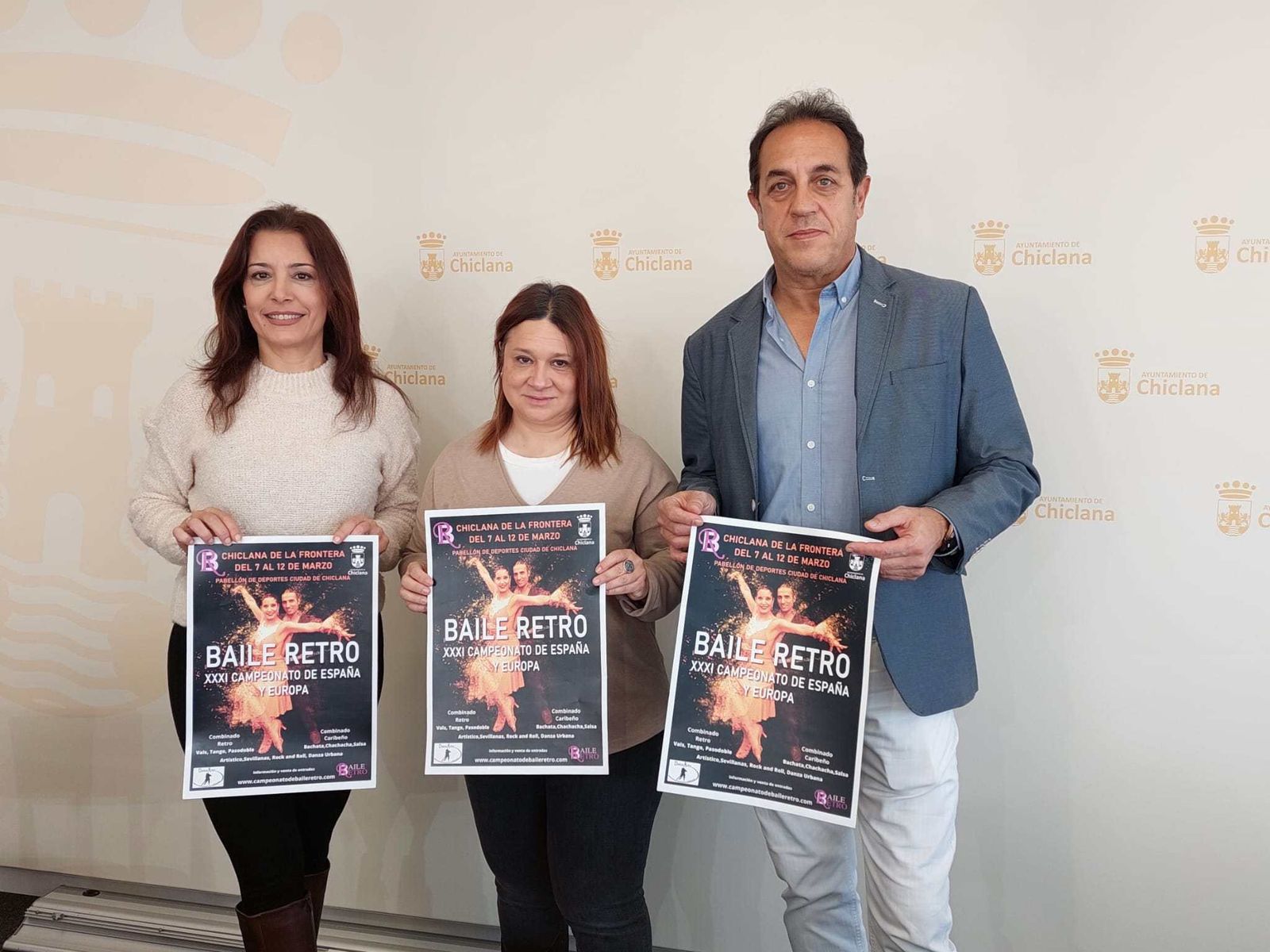 Presentación del Campeonato de España y de Europa de Baile Retro.