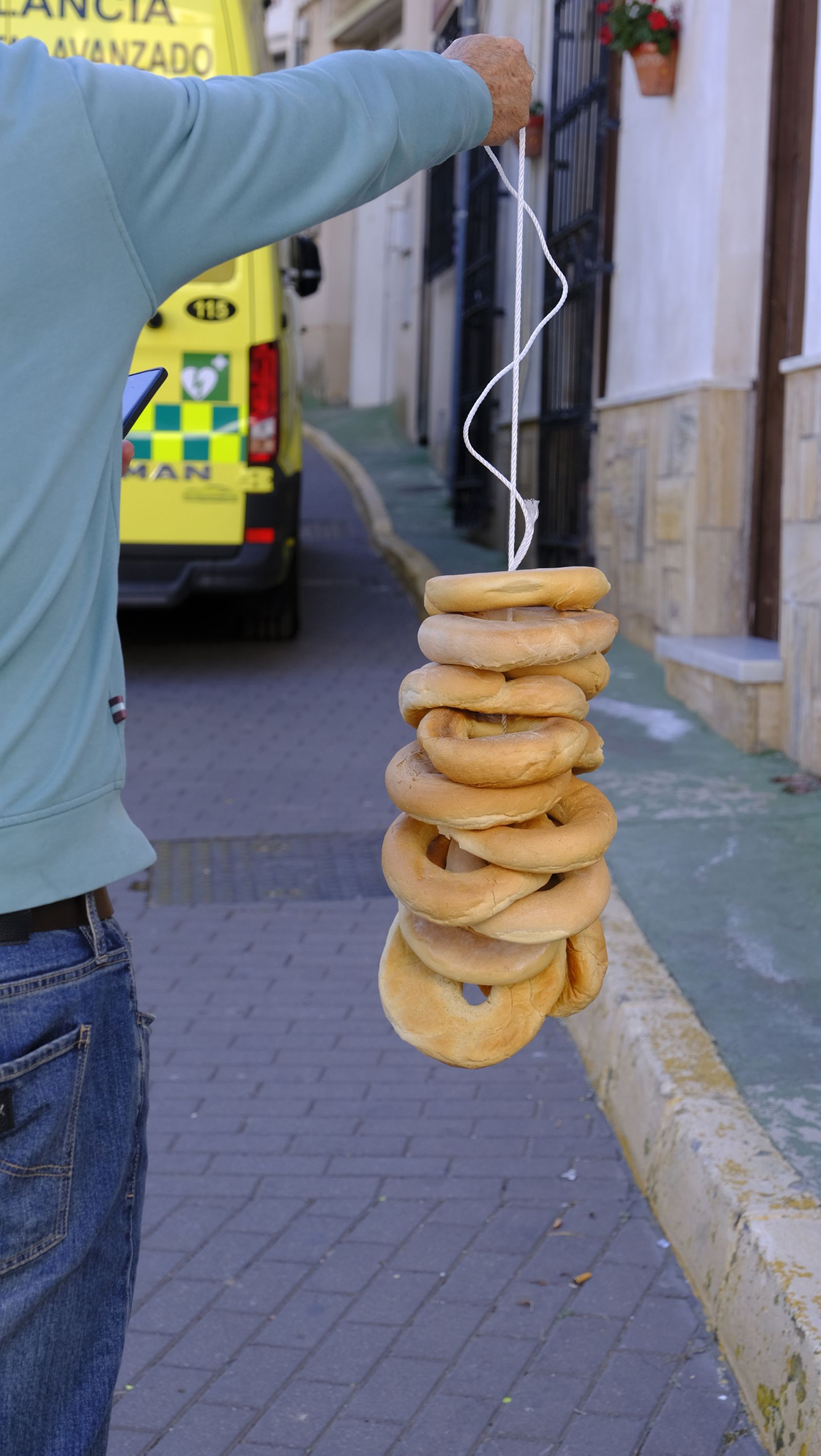 San Sebastián y los roscos de Lubrín, en fotos