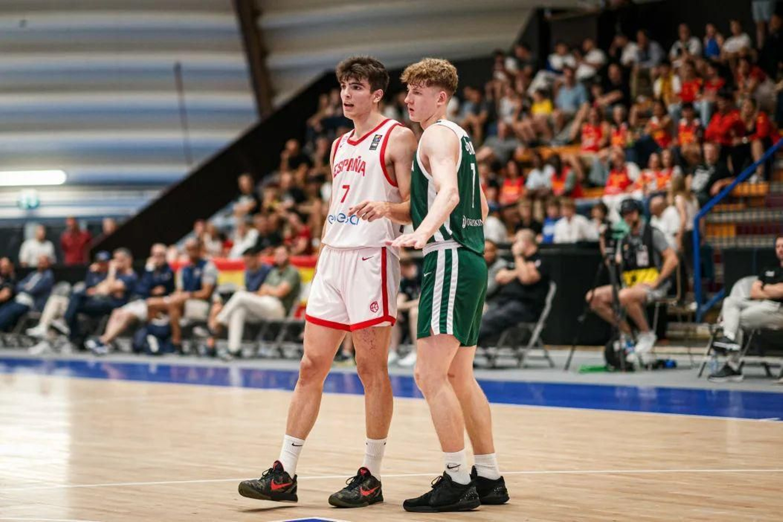 Mario Saint-Supéry, partido notable y una lección en el Europeo sub 18