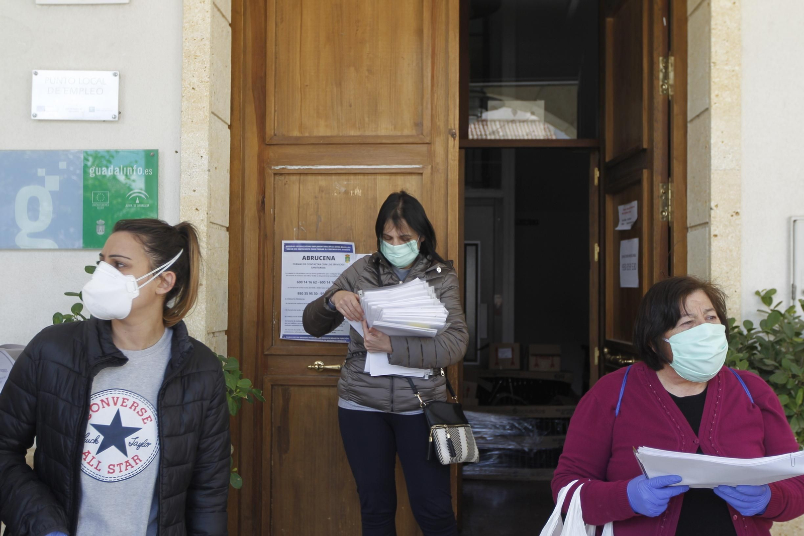 Mañana de casquina en Abrucena