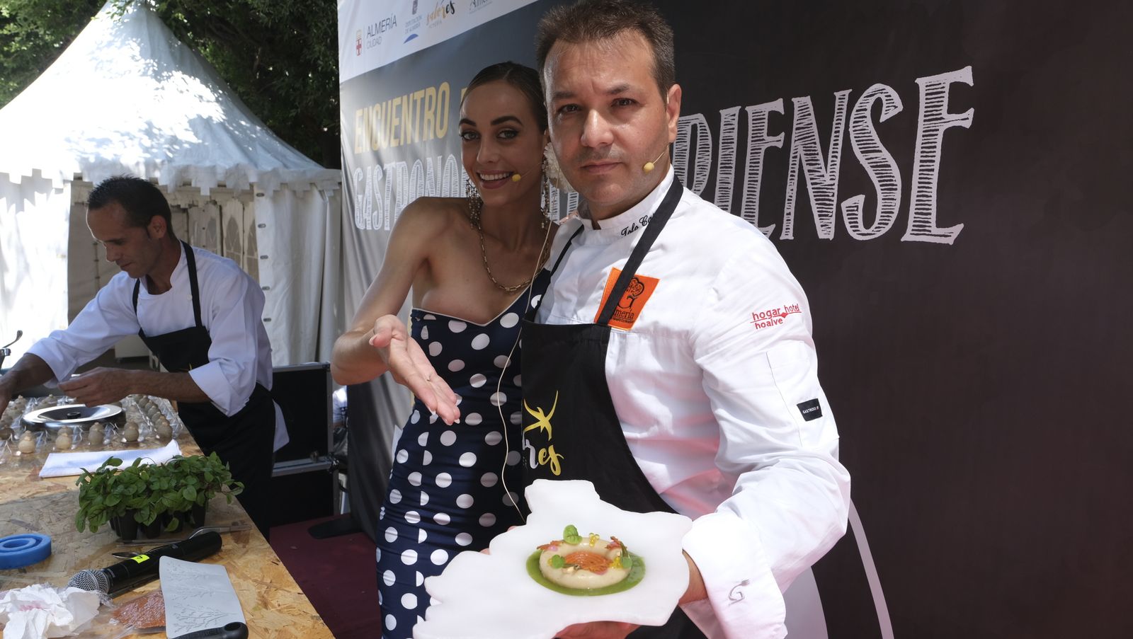 Imágenes del encuentro de gastronomía de la Feria de Almería 2023