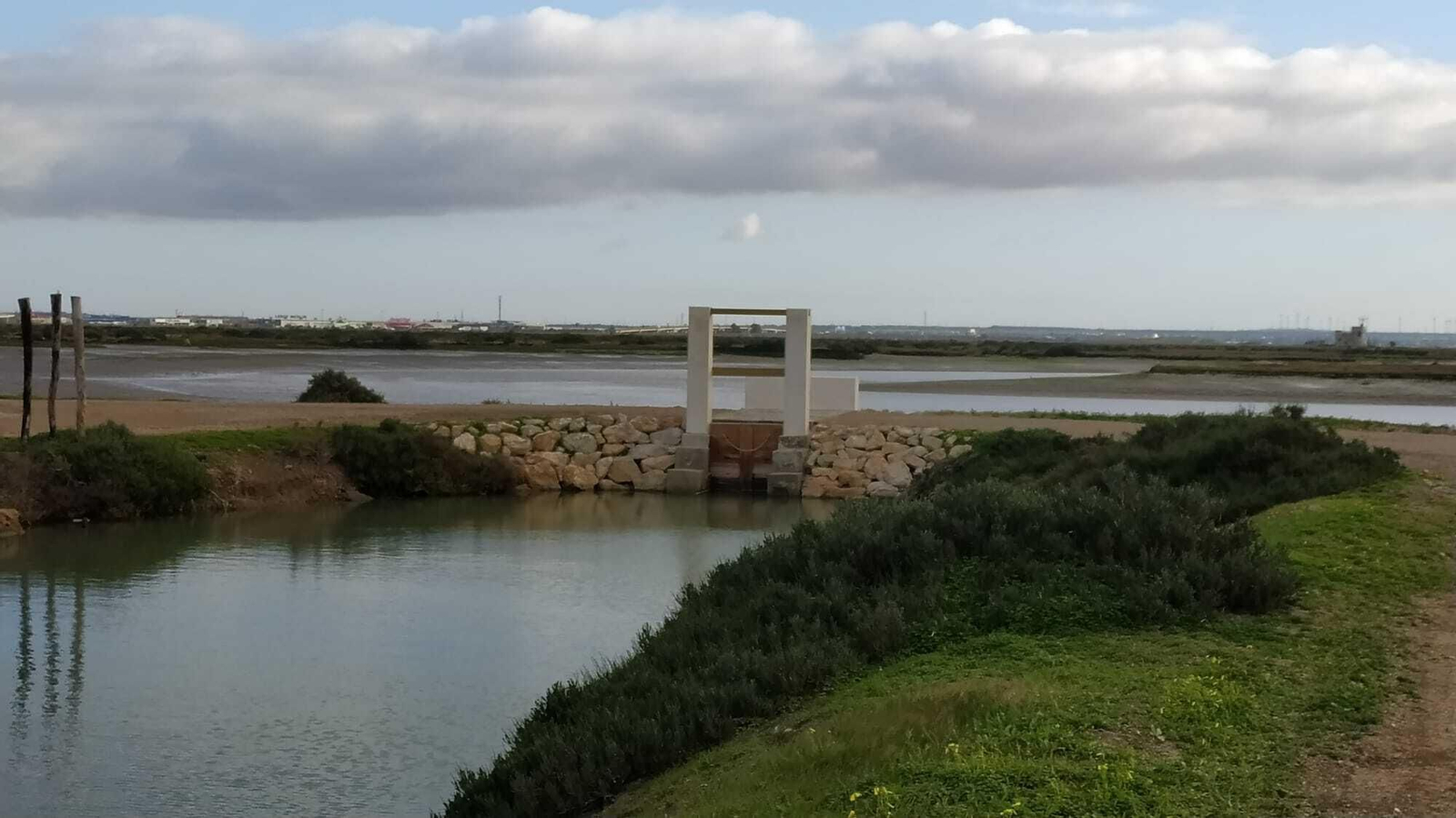 Así es el nuevo sendero que une San Fernando y Chiclana