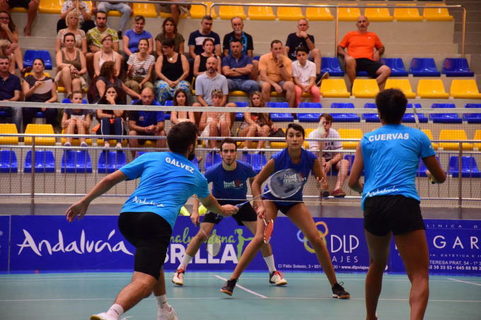 Partido del Bádminton Benalmádena.
