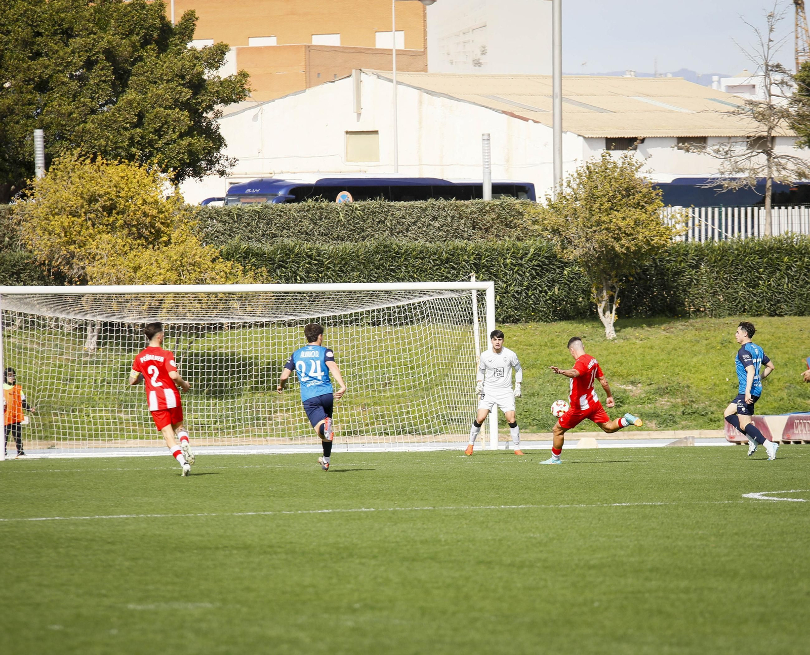 Imágenes del partido entre Almeria B contra Villanovense de segunda RFEF