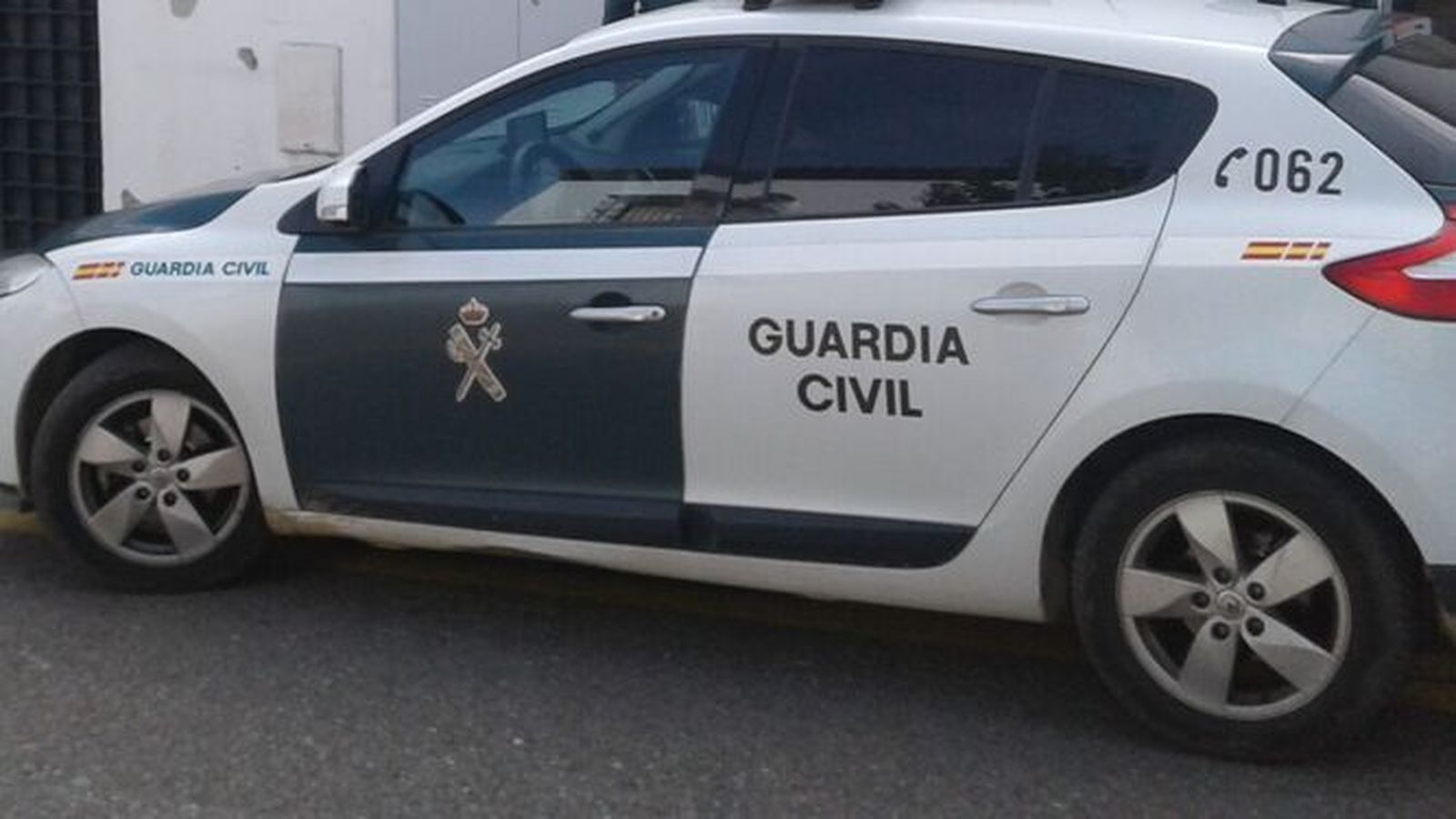 Un coche de la Guardia Civil.