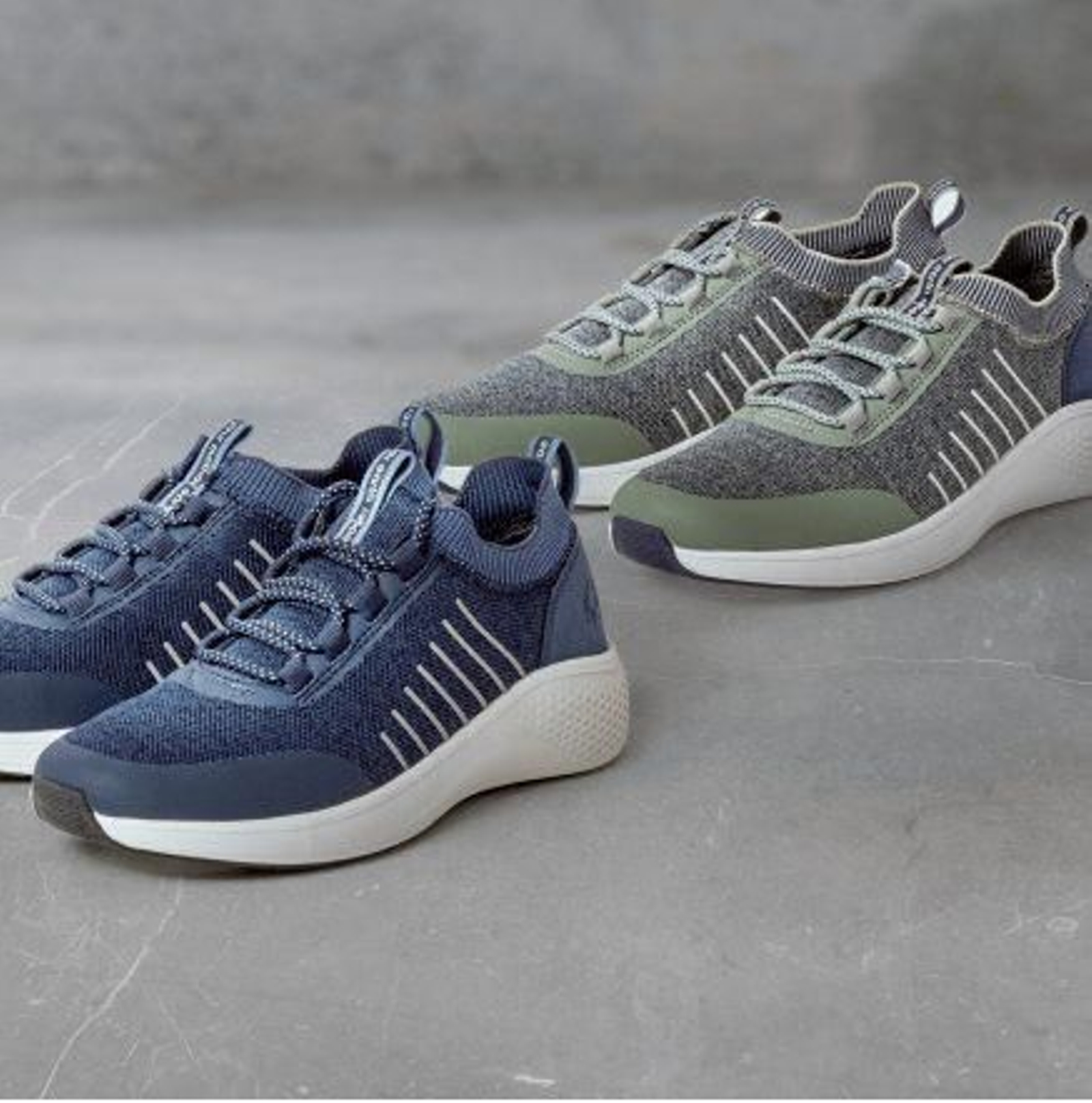 Las zapatillas deportivas de plástico reciclado de Aldi.