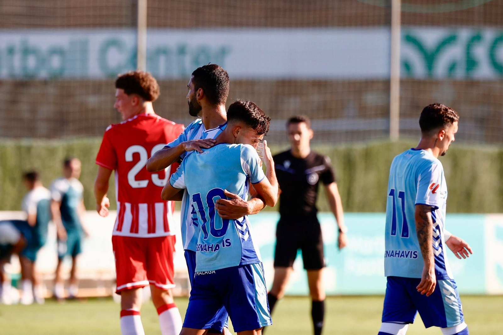 Almería-Málaga CF, en fotos