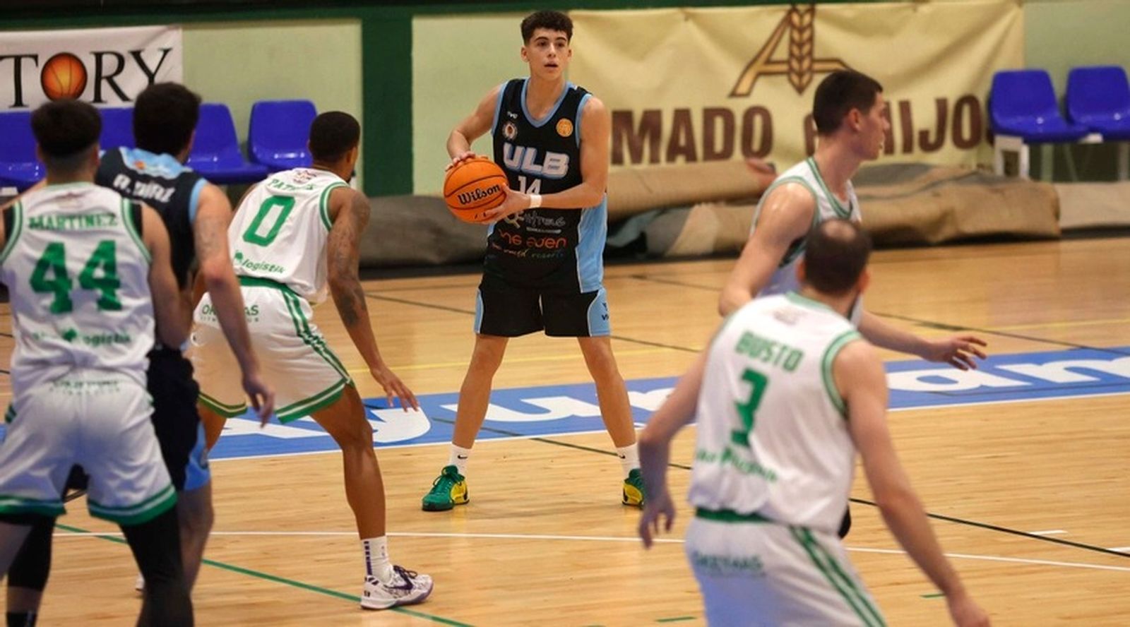 El junior de la ULB Álex Caballero