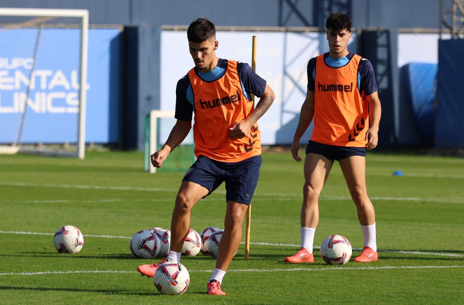 Entrenamiento Málaga CF: Ramón regresa en la primera sesión de la semana