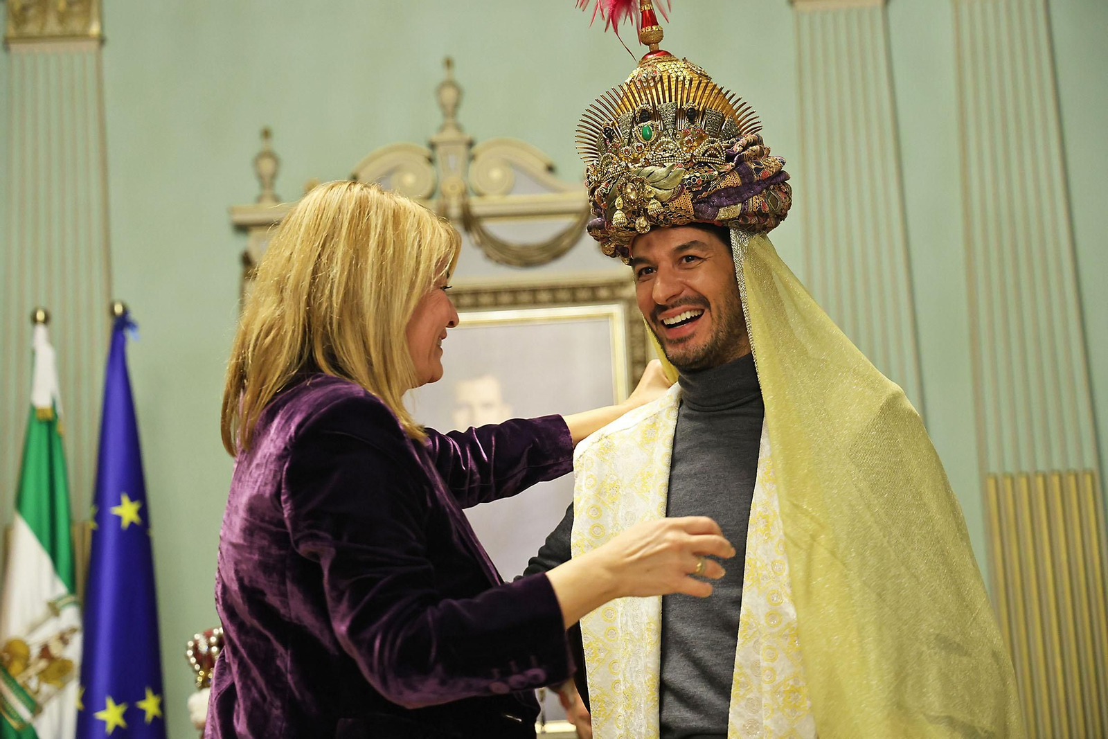 Imágenes de la Coronación de sus Majestades los Reyes Magos de Huelva 2025