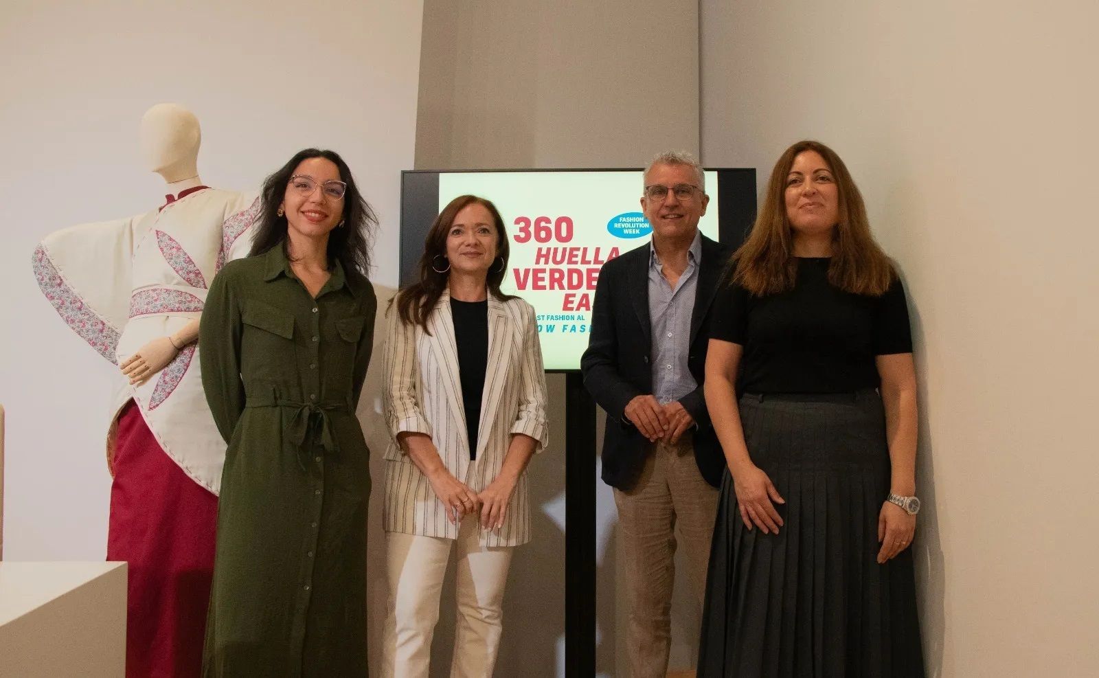 Los organizadores de la actividad.