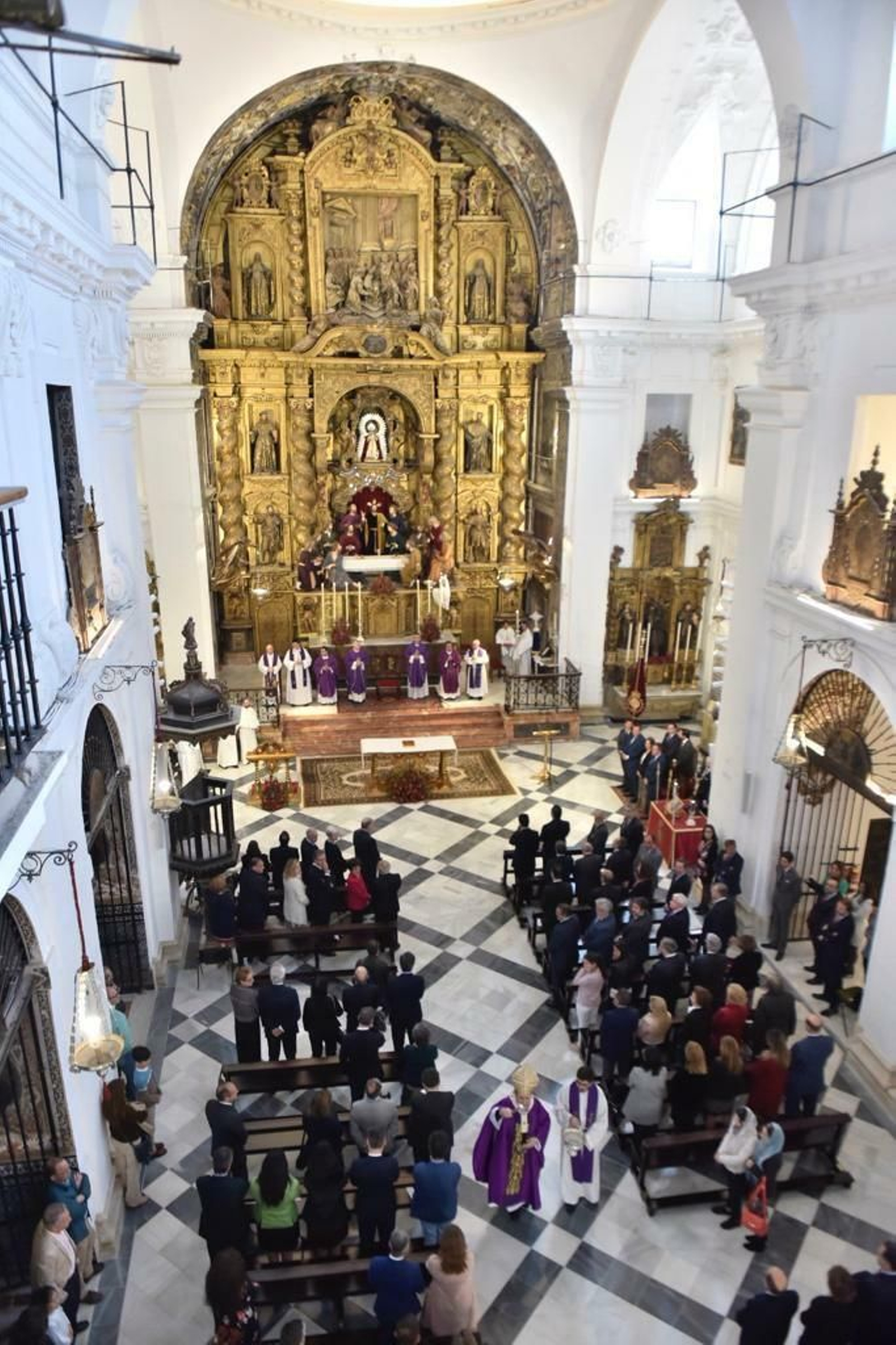 Misa de reapertura en Los Terceros