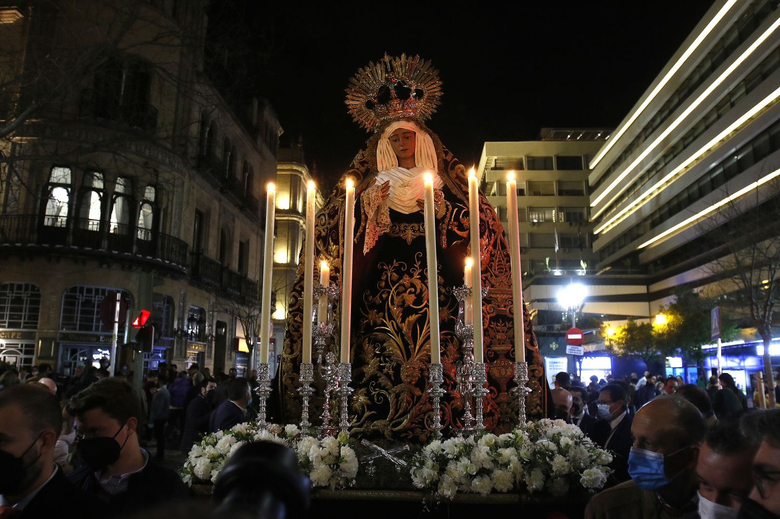 Traslado de las imágenes de Los Panaderos a la Iglesia de la Misericordia