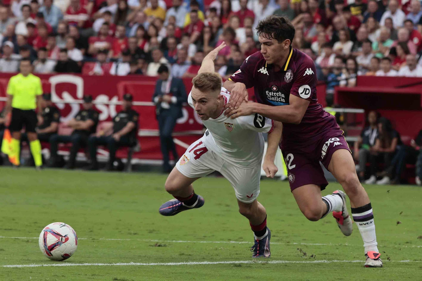 Las imágenes del Sevilla - Valladolid