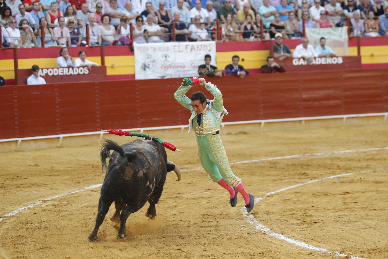 Fotogalería corrida de toros Roquetas de Mar. El Fandi, Castella, Cayetano.
