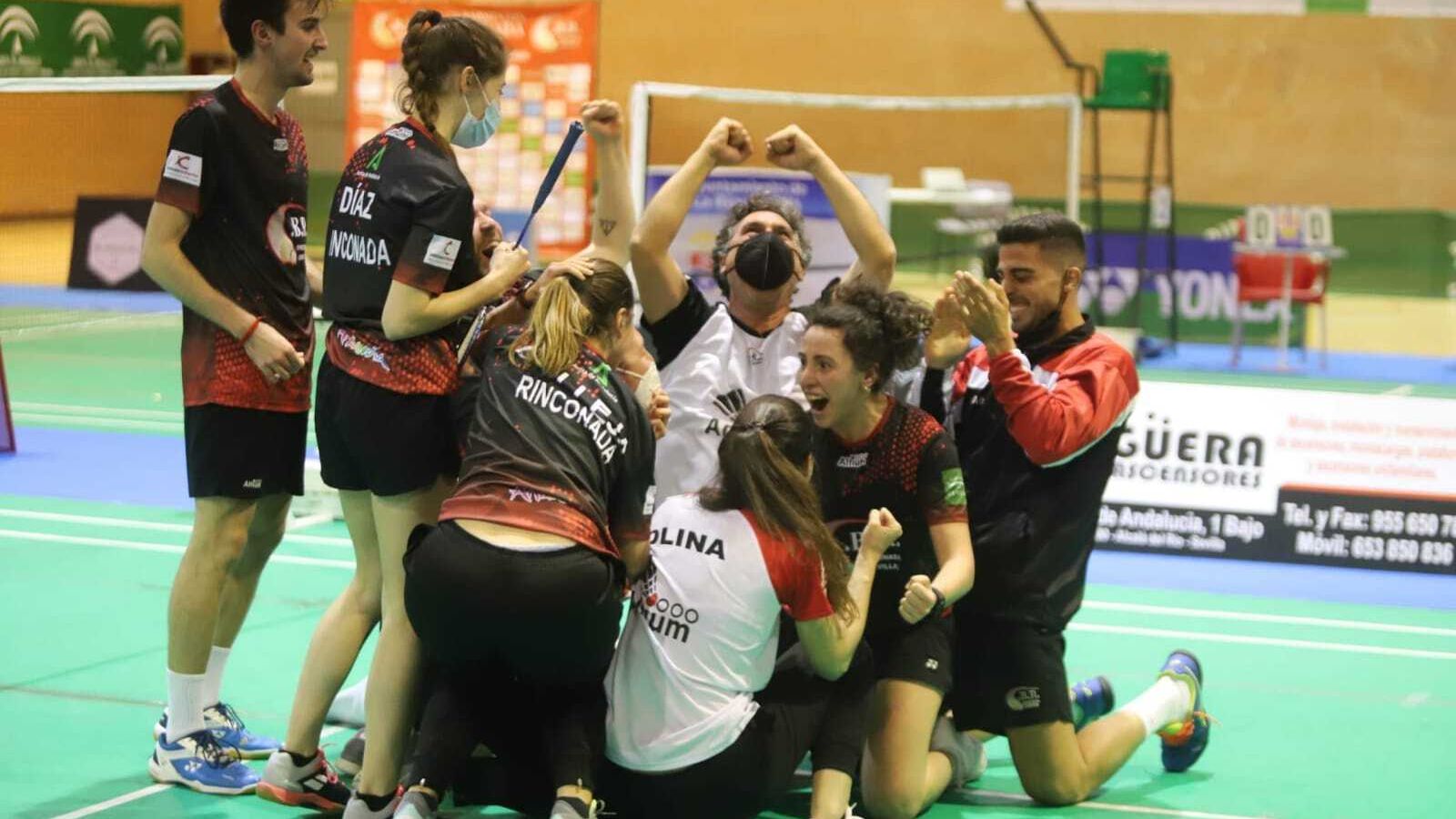La Rinconada presume de equipo de bádminton.