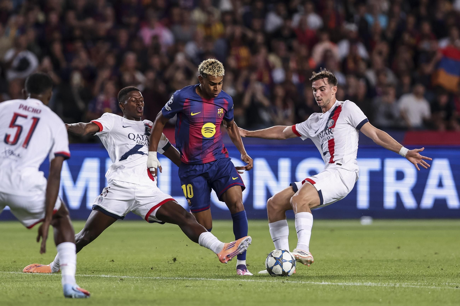 Las mejores fotos del Barcelona-PSG