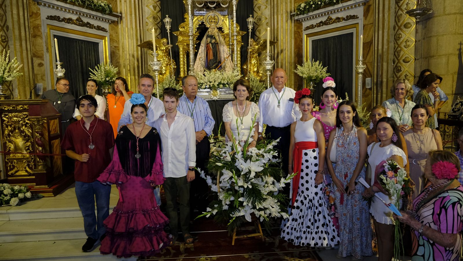 La ofrenda a la Virgen del Mar en imágenes