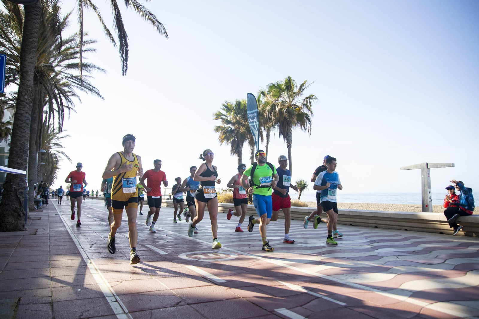 El Medio Maratón de Almería 2025, en imágenes