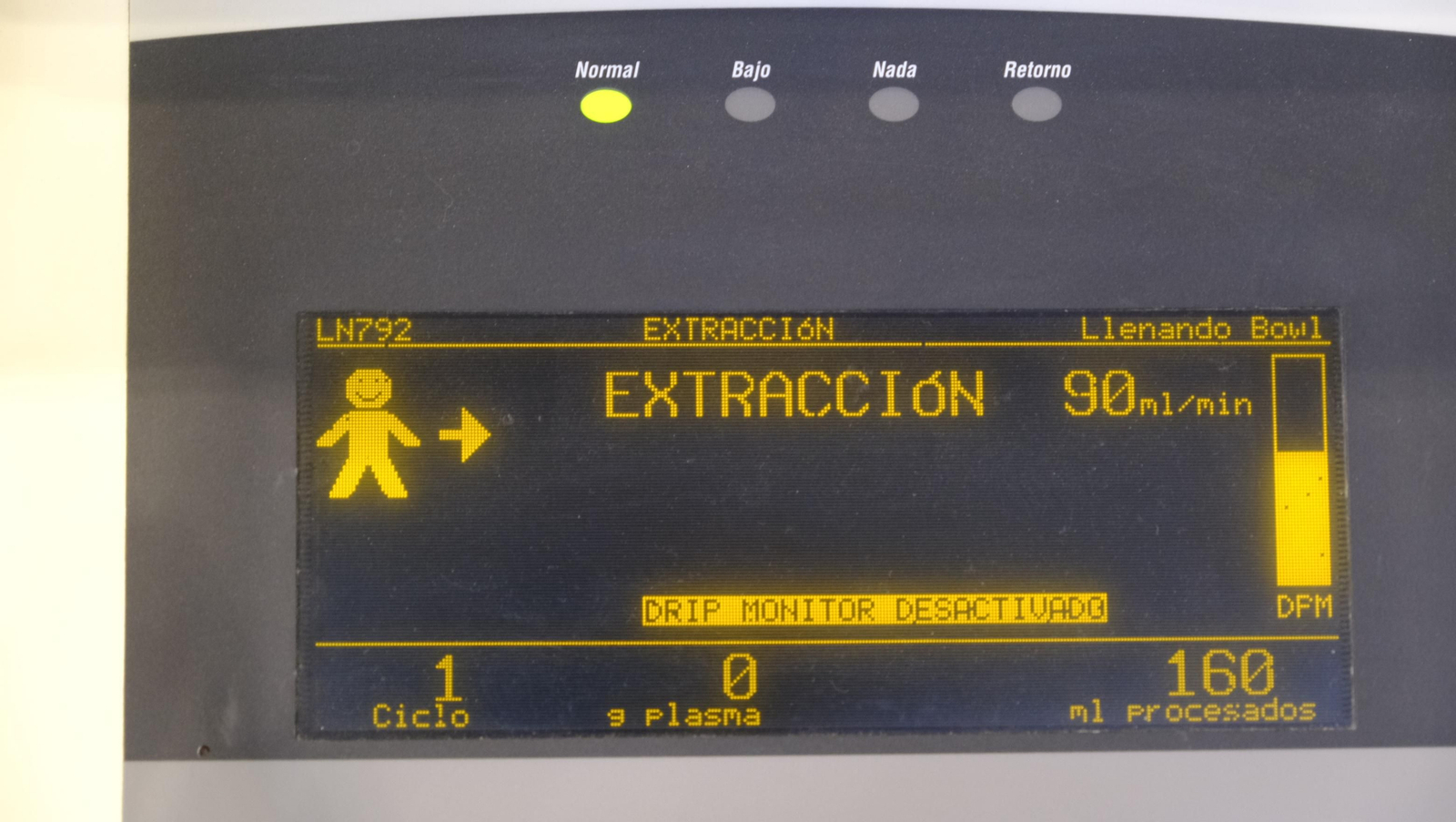 Imágenes de la donación colectiva de sangre y plasma en el Pabellón Rafael Florido