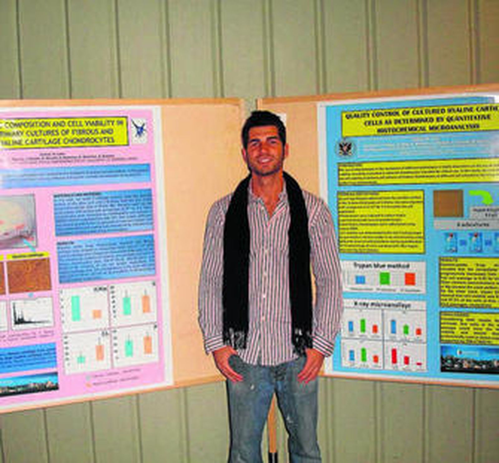 El joven premiado se encuentra actualmente de Erasmus en Florencia.