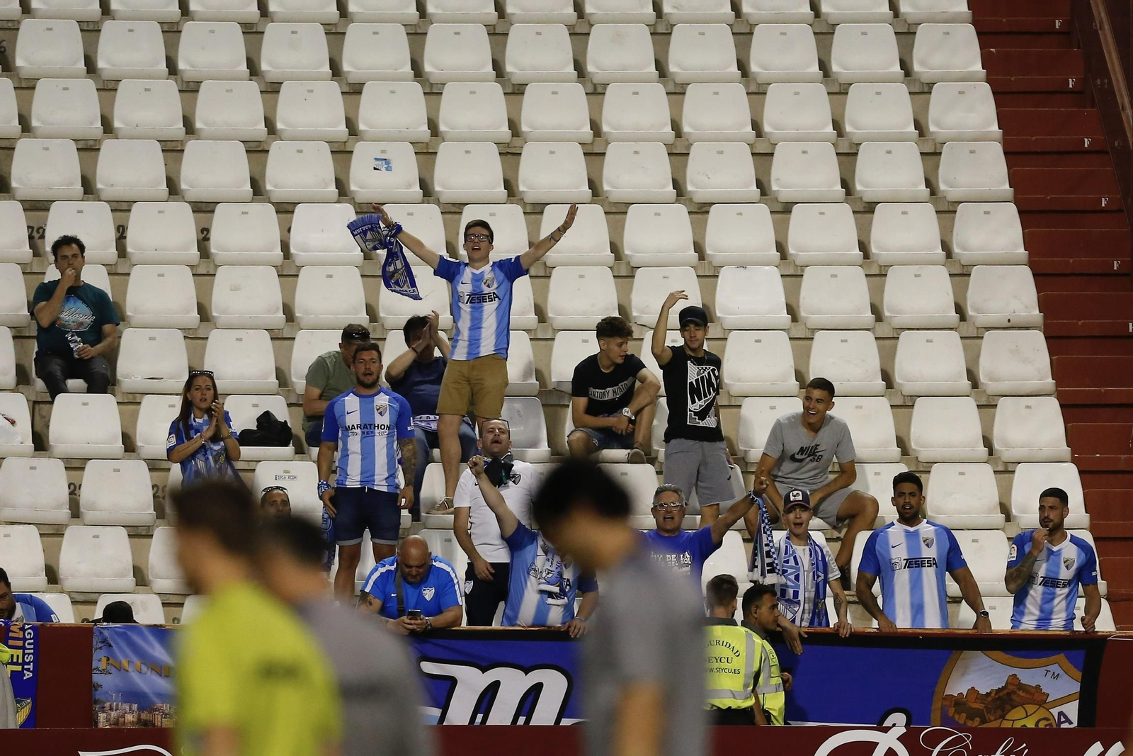 El Albacete - Málaga CF, en fotos