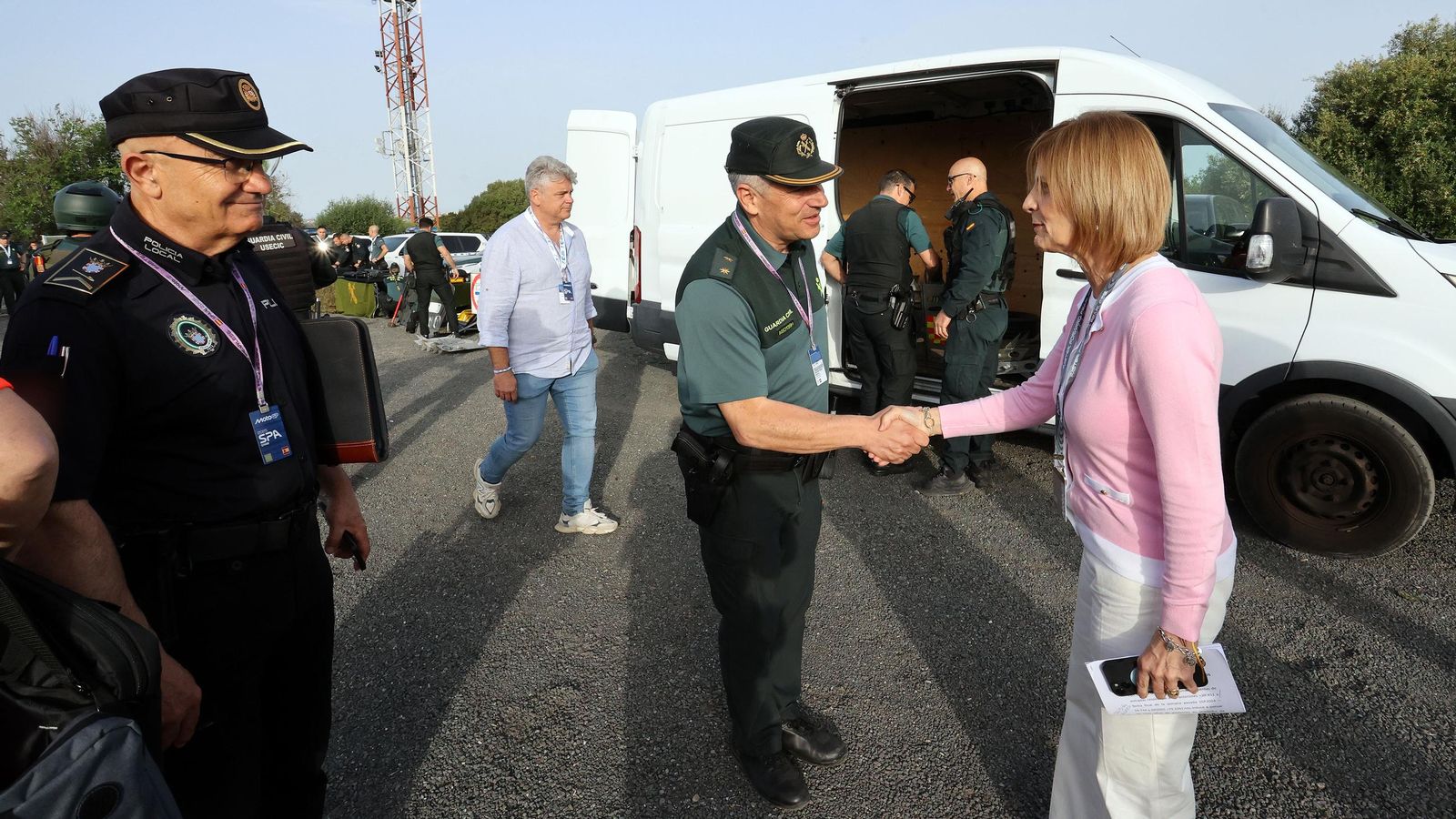 Imágenes de la visita al CECOR en el Circuito de Jerez - Ángel Nieto