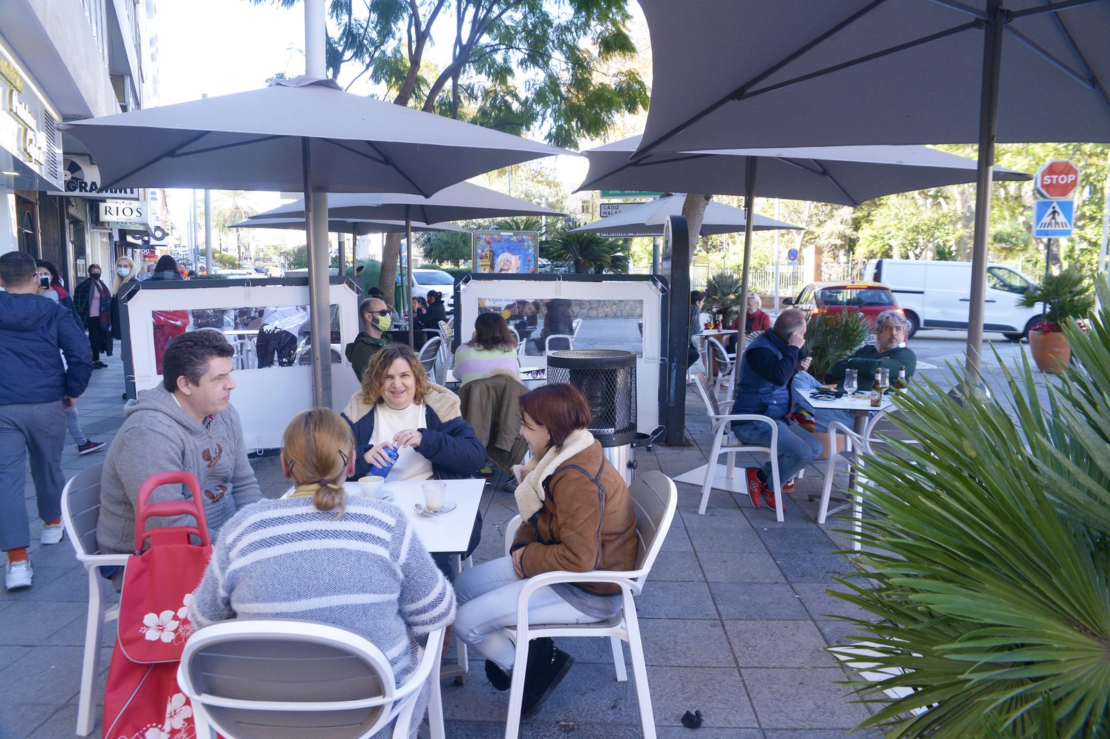 Fotos de ambiente navideño en Algeciras.