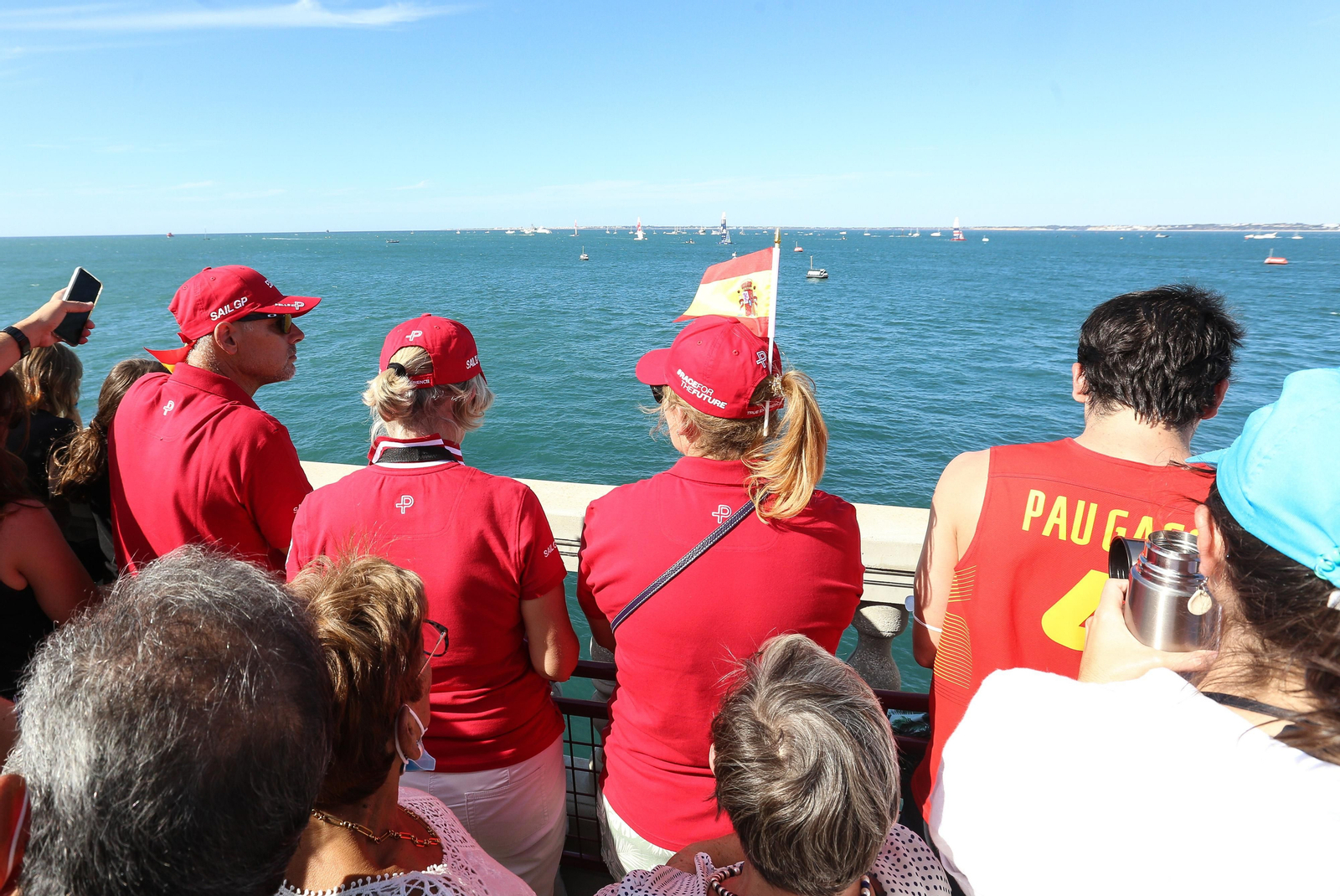 Las imágenes de la final de la SailGP en Cádiz