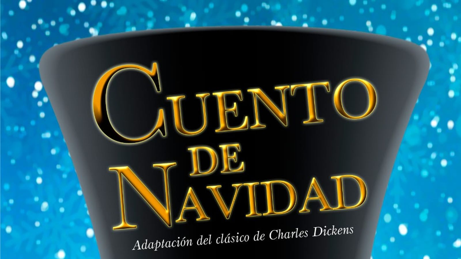 Cartel anunciador de la obra Cuento de Navidad.