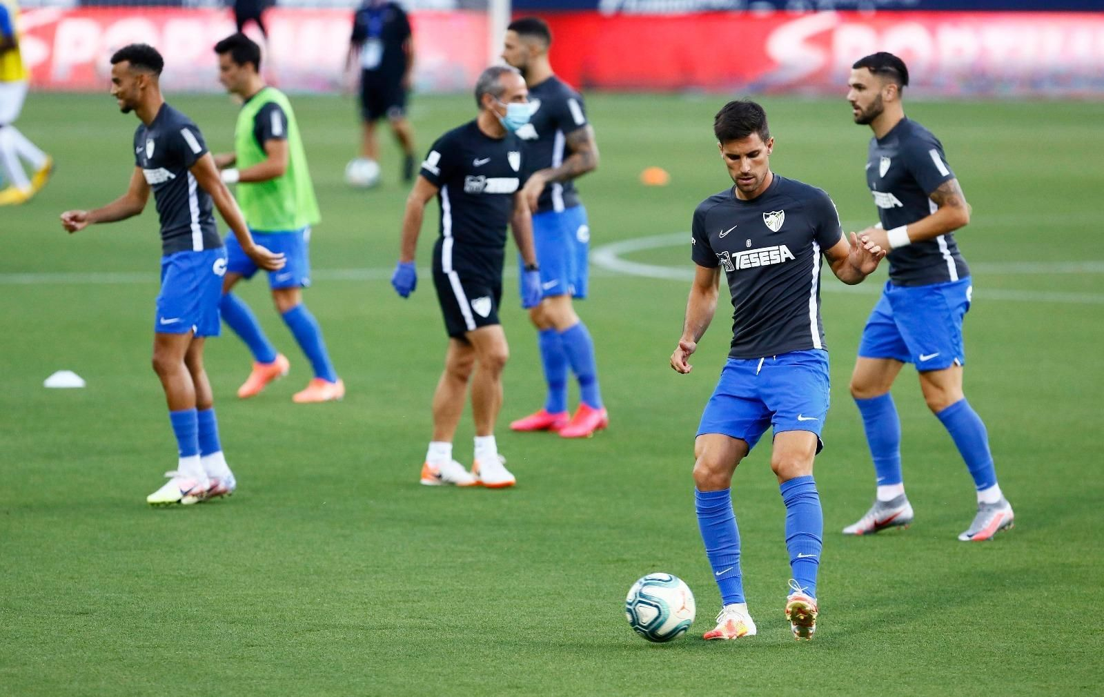 Las fotos del Málaga-Extremadura