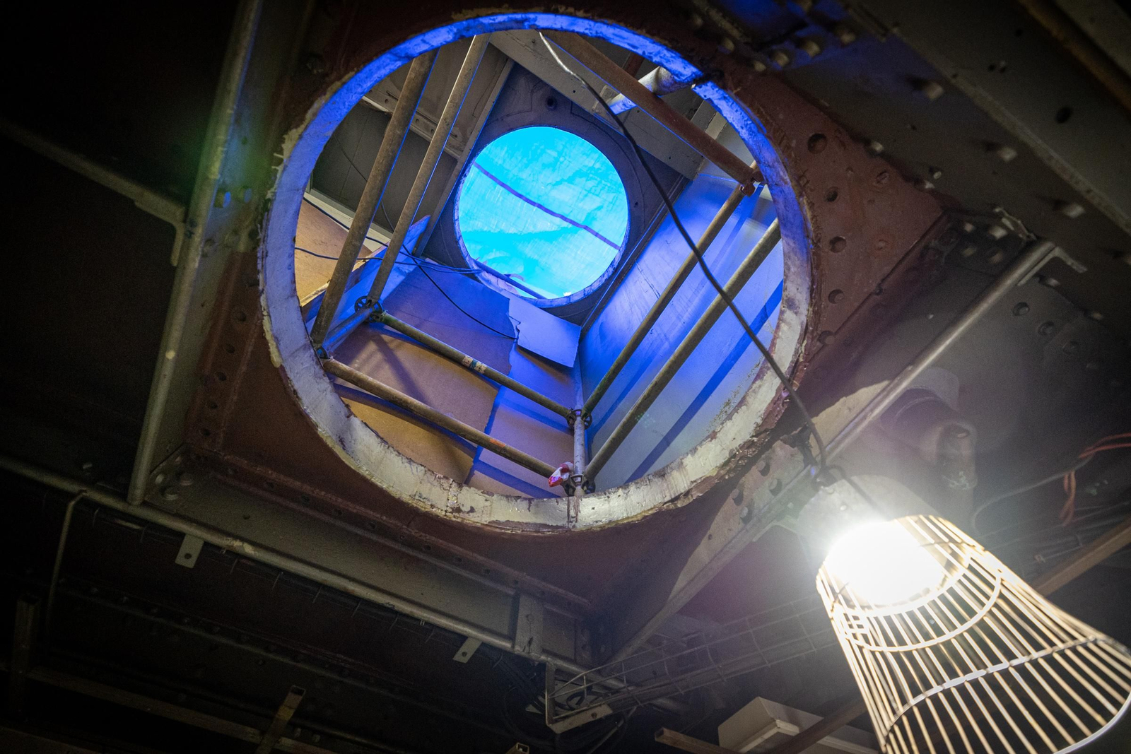 Un recorrido completo por las obras del buque escuela 'Juan Sebastián de Elcano'